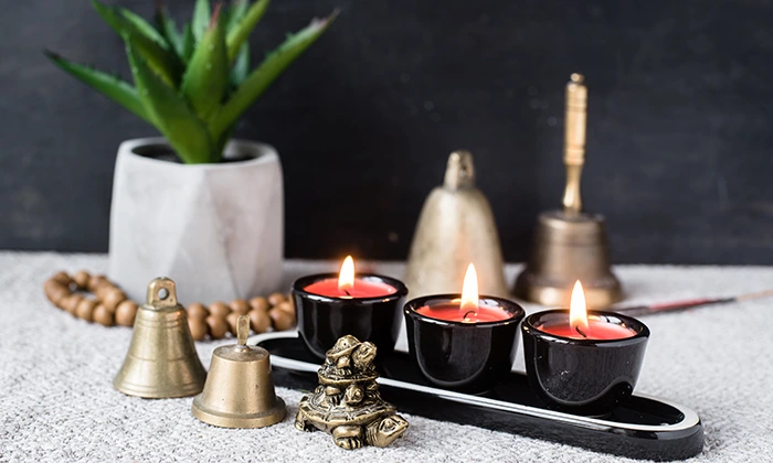 Utensilios de feng shui