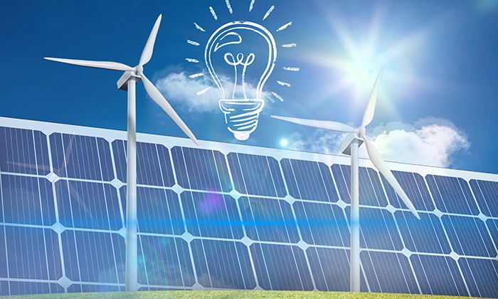 Painéis solares em casa