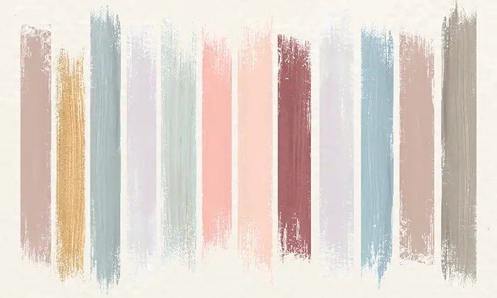 Palete de cores neutras