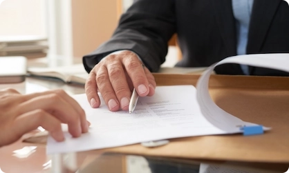 processo legal do contrato