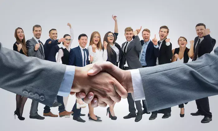 trabalhe em grupo