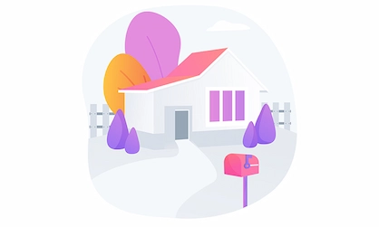 ilustração com terreno