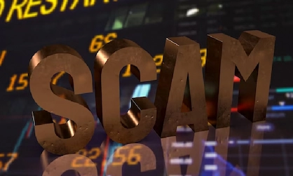 simbolo de scam