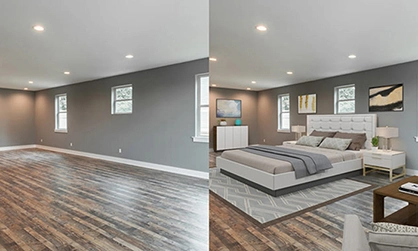 virtual staging